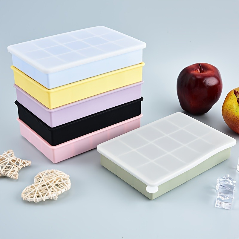 Baby Products Cream - قالب مكعبات ثلج سيليكون بـ 15