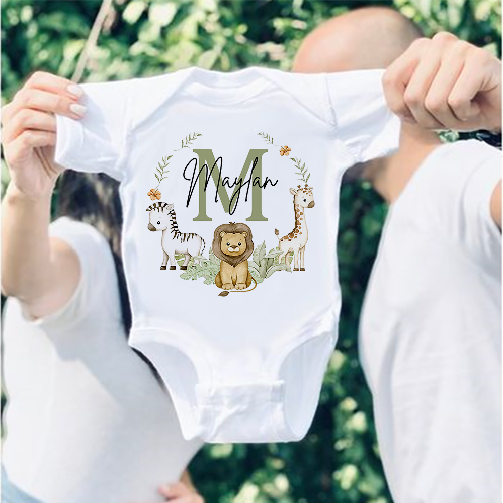 Baby Products Name - شخصية الطفل بذلة اسم مخصص الوليد