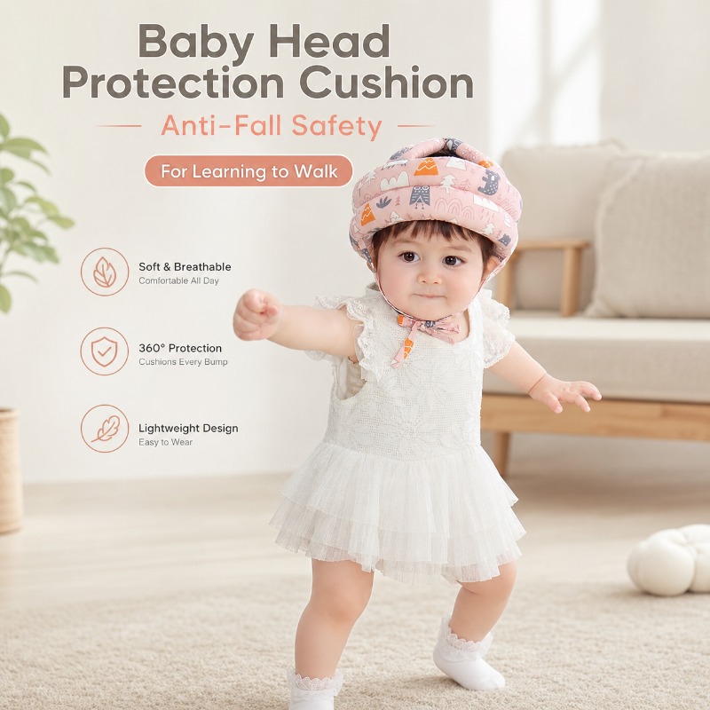Infant Head Protector - خوذة مضادة للسقوط للأطفال الصغار، وسادة