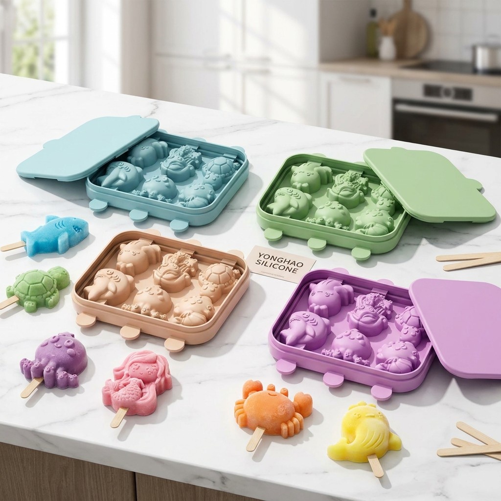 Baby Products Cream - قالب سيليكون بـ 6 تجاويف على