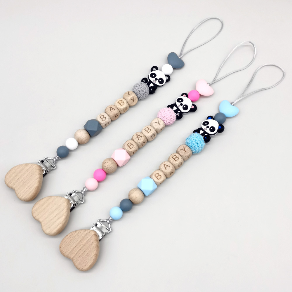 Baby Products Name - خشبية شخصية الطفل هوة سلسلة BPA