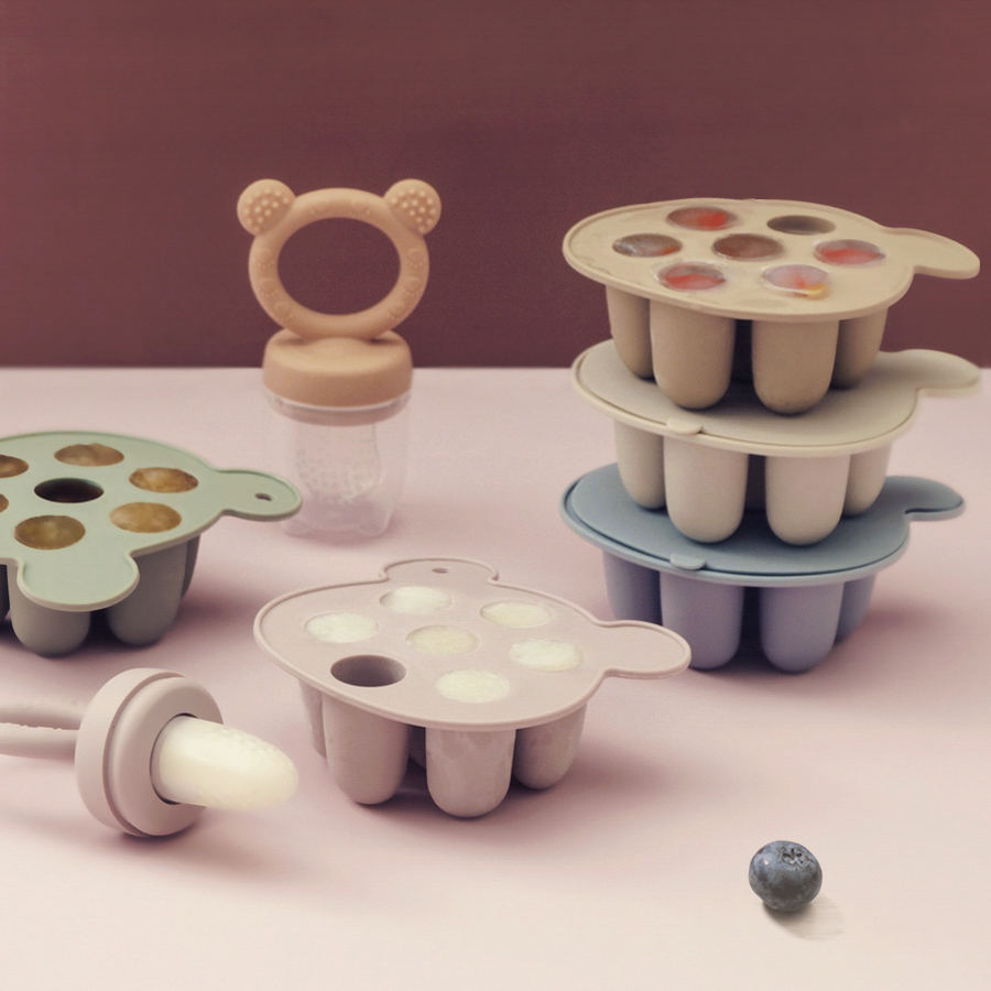 Baby Products Cream - قالب سيليكون لصنع مصاصات الآيس كريم