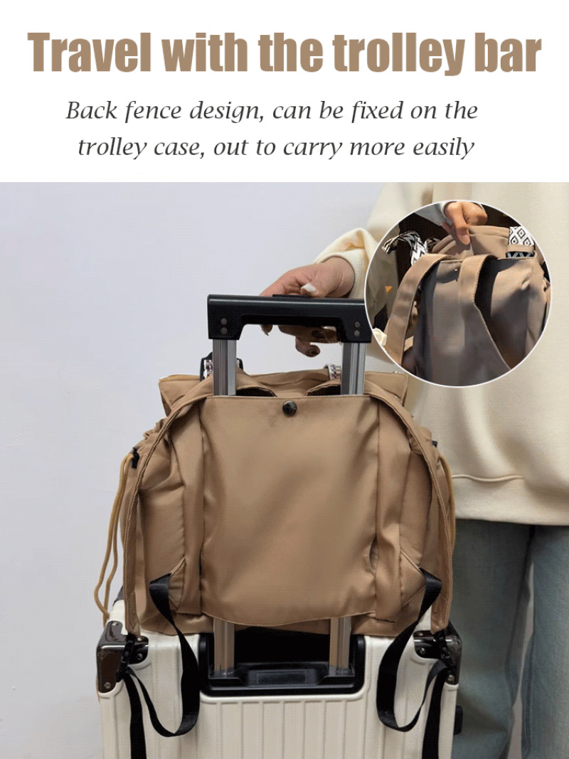 Diaper Bag Backpack - حقيبة ظهر نسائية متعددة الوظائف لتنظيم