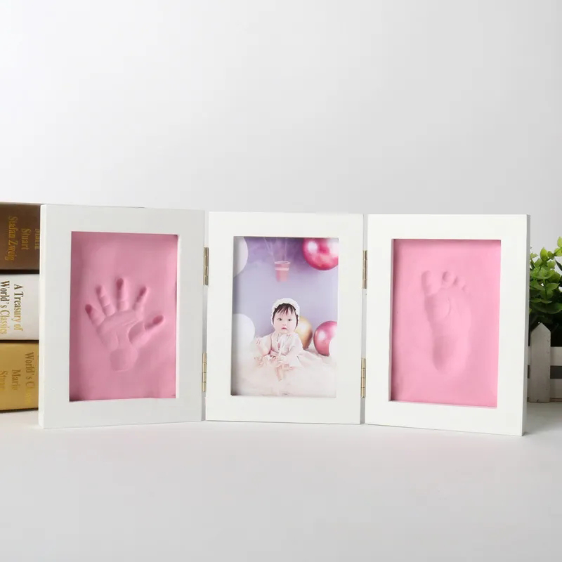 الوليد الطفل بصمة اليد و أقدام - مراجعة Baby Products Kit Set وسعره
