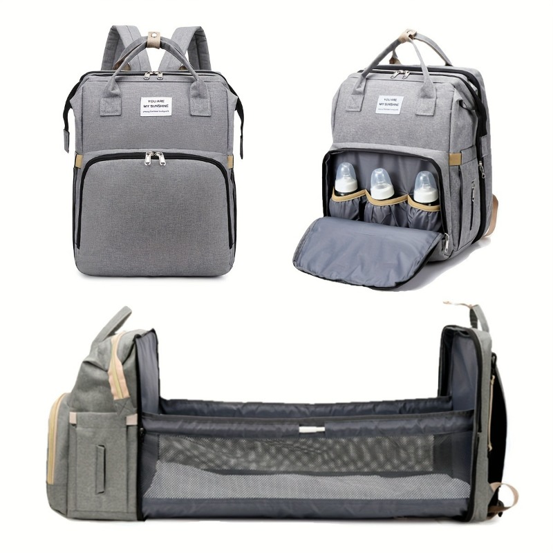 حقيبة أطفال عصرية قابلة للطي،  - مراجعة Diaper Bag Backpack وسعره