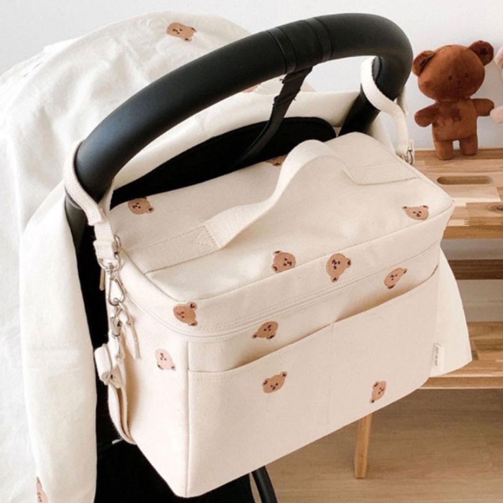 حقيبة تبريد زجاجات على شكل دب  - مراجعة Diaper Bag Backpack وسعره