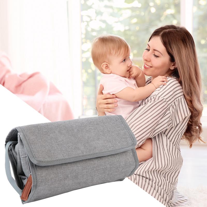 حقيبة حفاضات صغيرة قابلة للطي  - مراجعة Diaper Bag Backpack وسعره