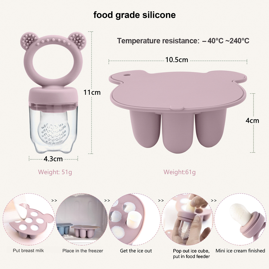 قالب سيليكون لصنع مصاصات الآيس - مراجعة Baby Products Cream وسعره