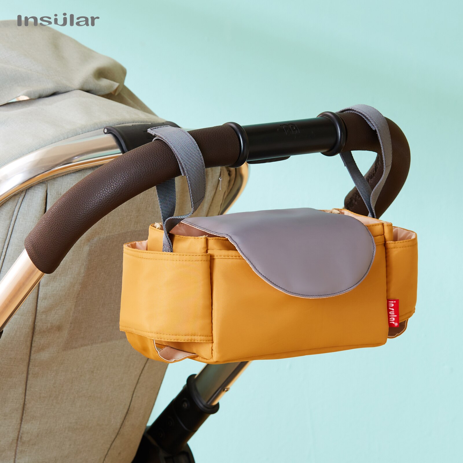 منظم عربة الأطفال من إنسولار،  - مراجعة Diaper Bag Backpack وسعره