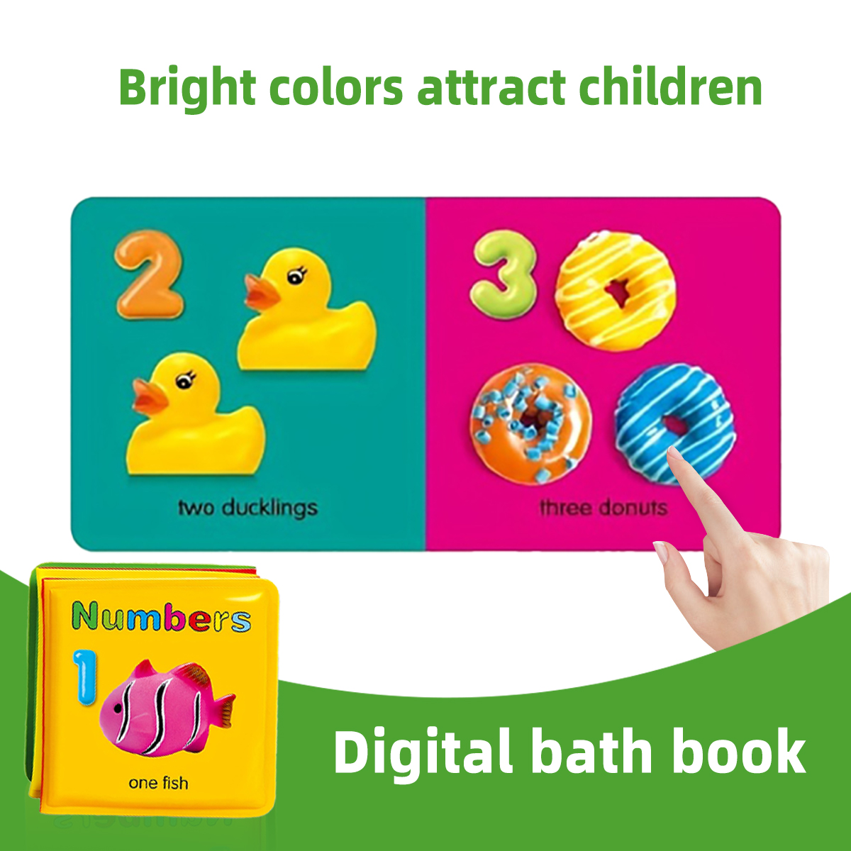كتب حمام الأطفال العائمة للطفل - مراجعة Baby Products For Bathing وسعره